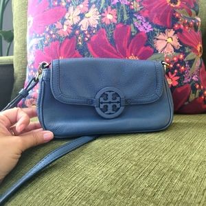Tory Burch Amanda Blue Crossbody Purse
